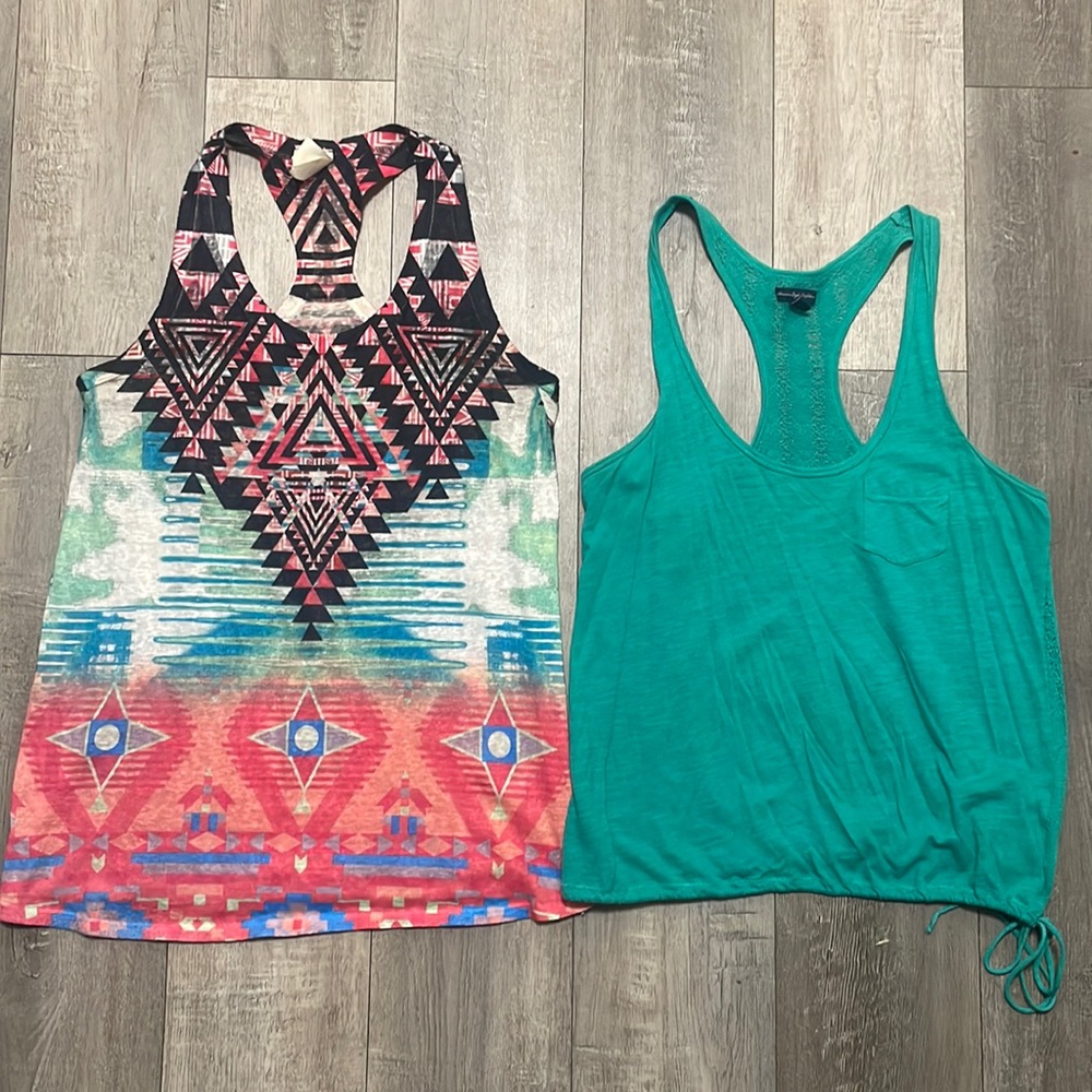 Set of 2 Razor Back Tank Tops